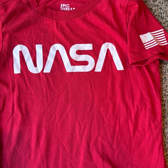 Epic Threads | Kids Red NASA Tee - Picture 2 of 6